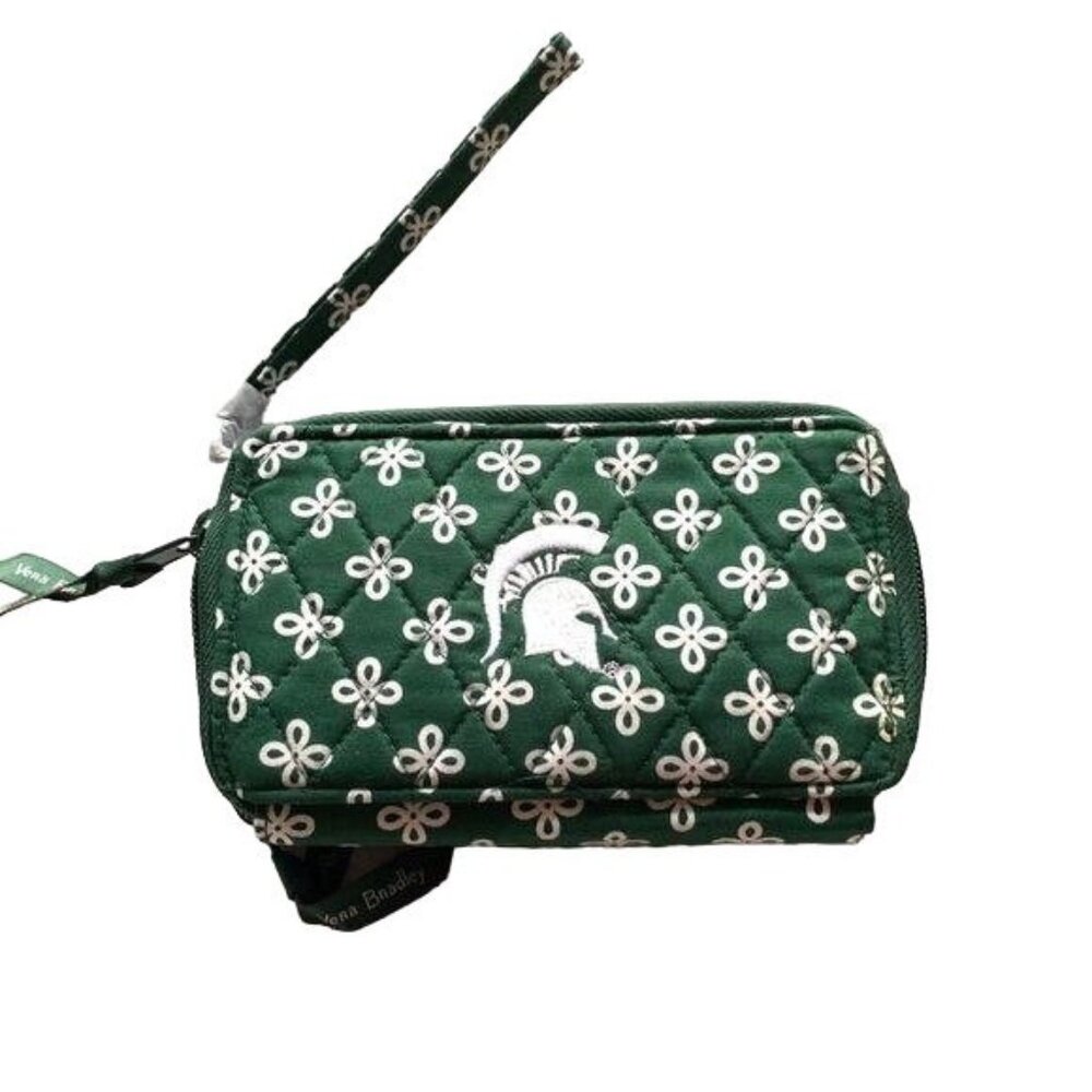 Vera Bradley Michigan State University Spartans All in One RFID Crossbody Bag